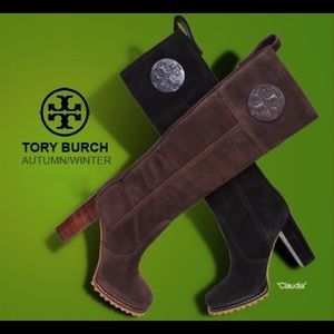Tory Burch Brown Suede boots